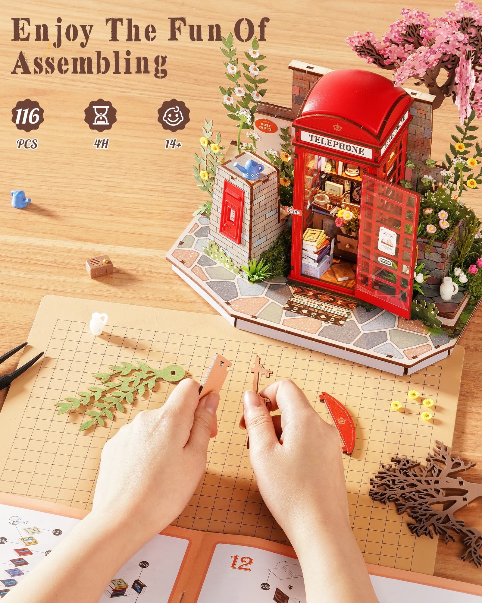 Transform Your Shelf with the Cherry Blossom Book Stand - image 3
