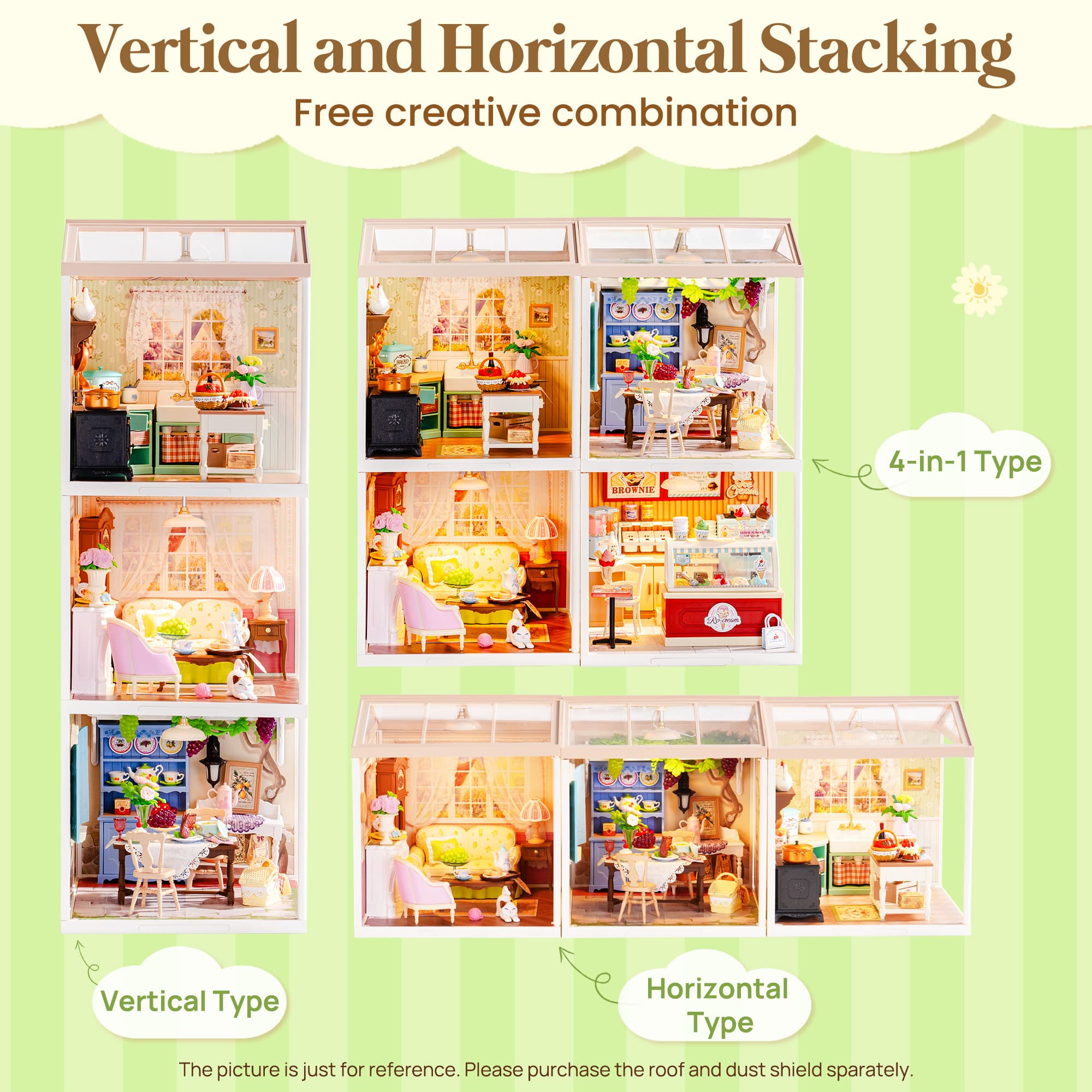 Transform Your Space with the Rolife Miniature Tea Room - image 6