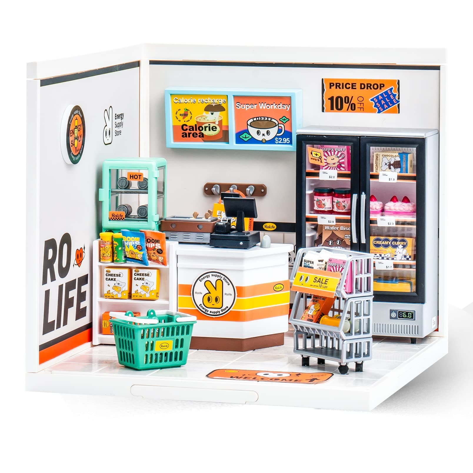 Rolife Super World DIY Miniature House Kit - image 1