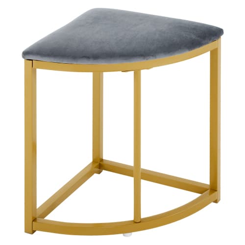 Modern Round Dining Set with Marble Effect Top & 4 Stools - image 40