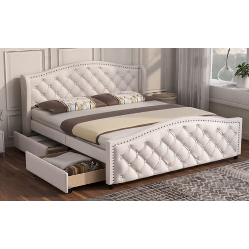 Transform Your Bedroom with a Chic Bed & Hidden Storage - image 13