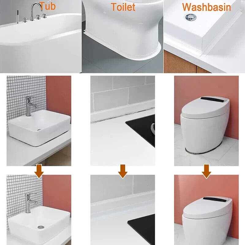 Transform Your Bathroom with Effortless Waterproof Sealant Tape - image 10