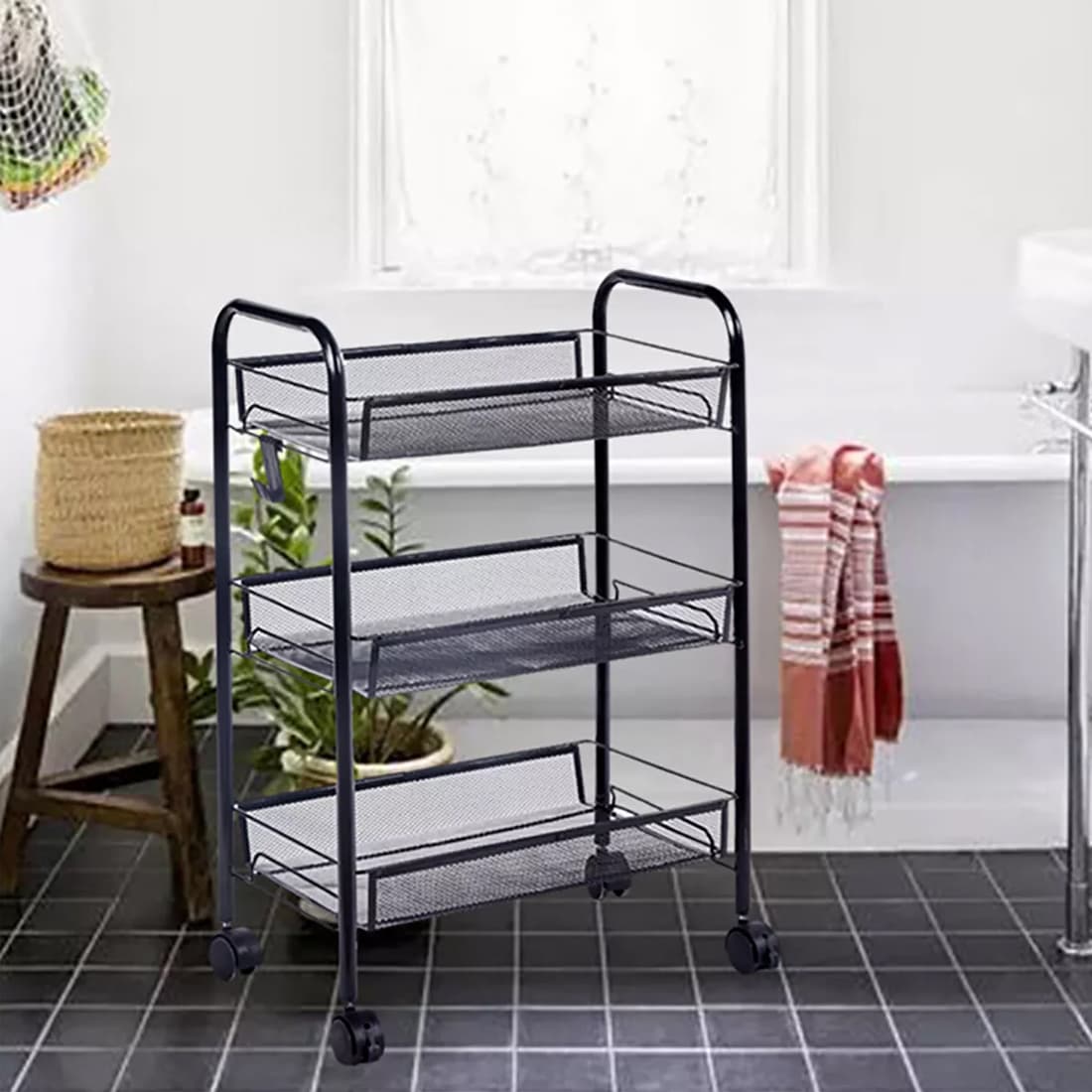 Modern Outdoor Egg Rocking Chair with Thick Cushion - image 12