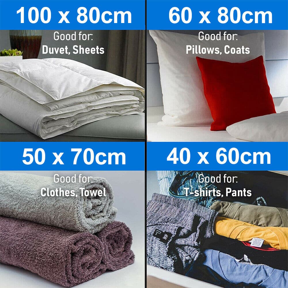 Reusable Vacuum Storage Bags for Clothes & Bedding - image 2