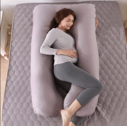 U-Shaped Maternity & Nursing Pillow for a Restful Night's Sleep - image 10
