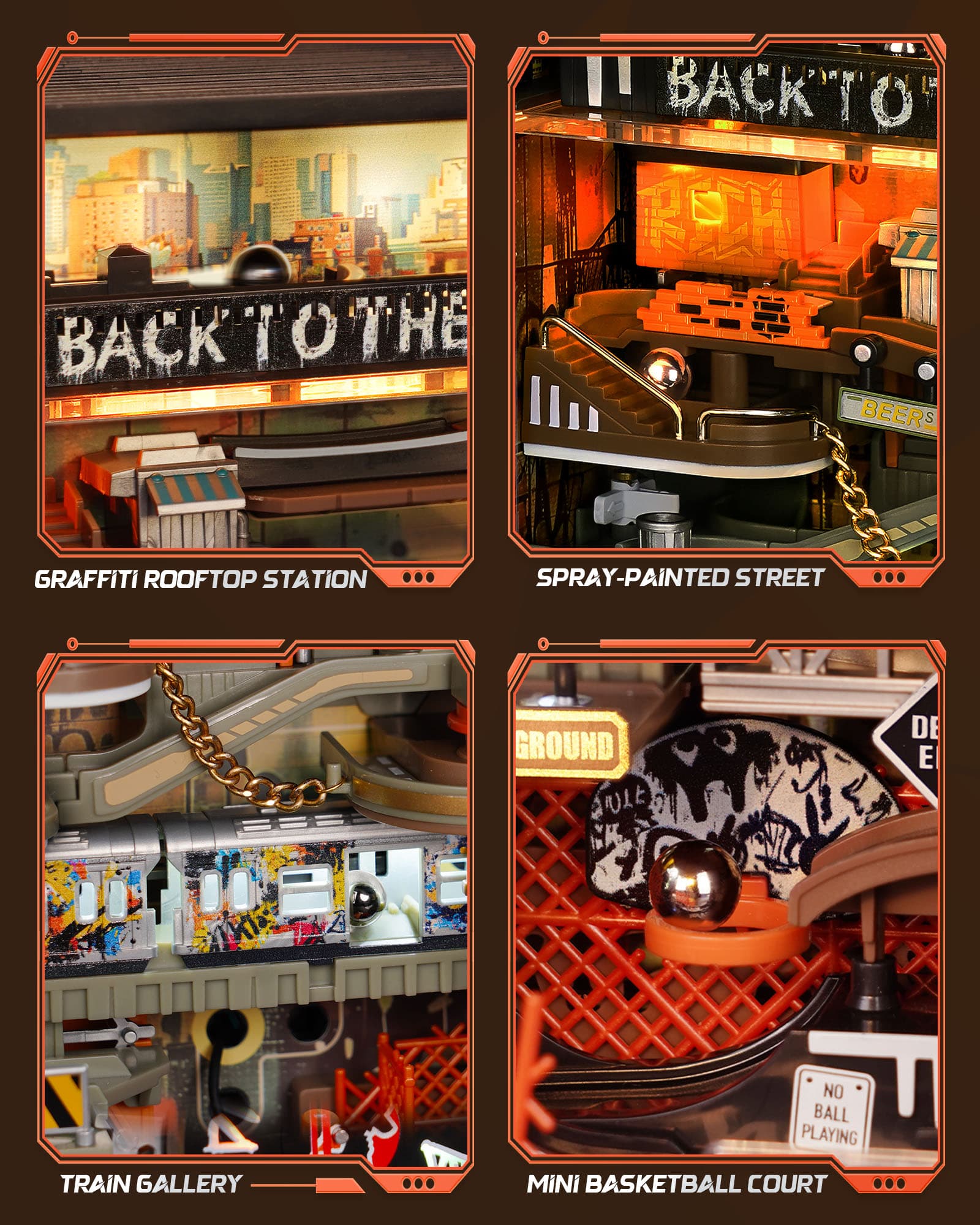 Build a Dazzling Cyberpunk Pinball Marble Run - image 3