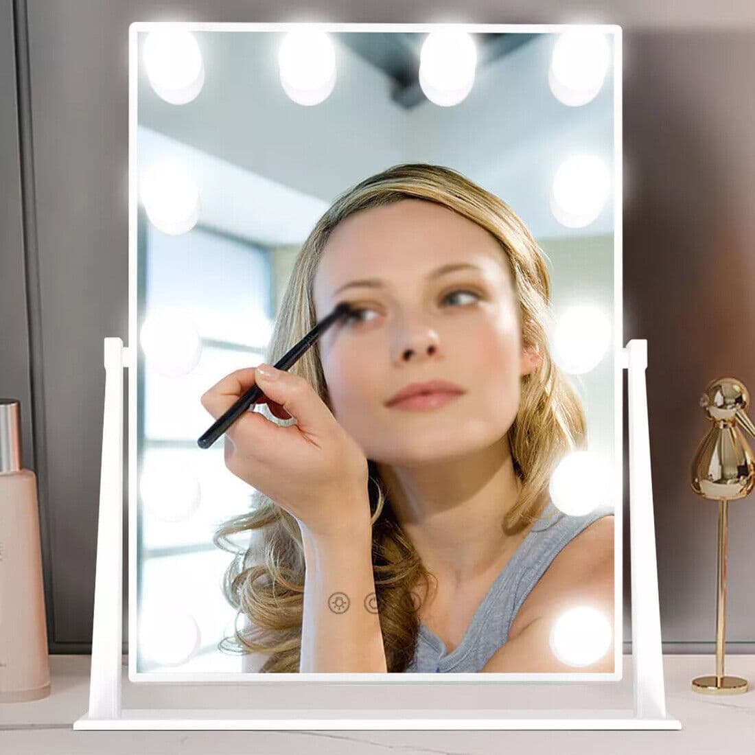 Transform Your Routine with this Hollywood LED Vanity Mirror - image 2