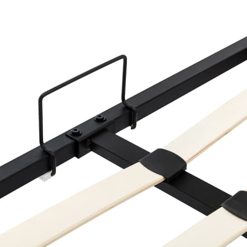 Upholstered Ottoman Bed with Hydraulic Storage & Headboard Compartment (4ft6 Double) - image 30