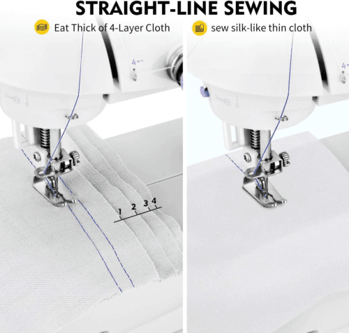 Transform Your Fabrics with this Portable Mini Sewing Machine - image 4