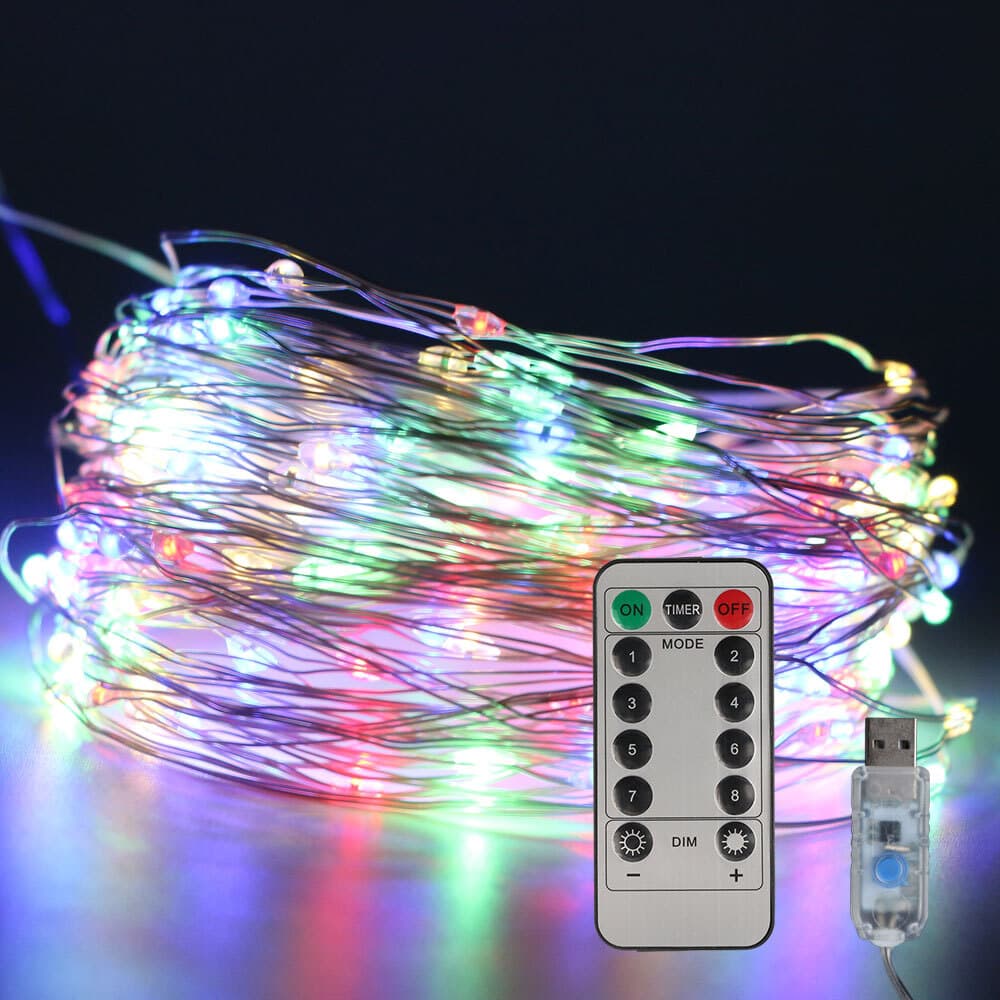 Multicolour LED Rope Lights – 12M USB Powered for Garden & Party - image 4