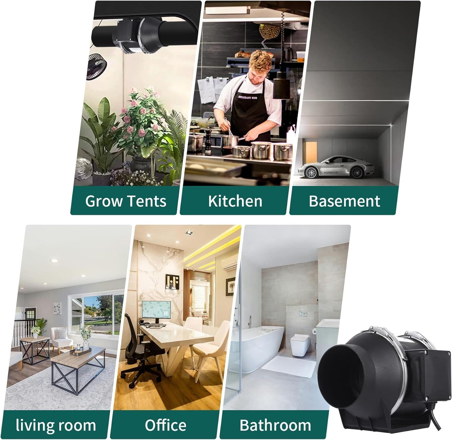 Quiet 100mm Inline Extractor Fan for Effortless Ventilation - image 13