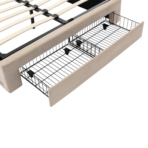 Transform Your Bedroom with this Premium Velvet Storage Bed - image 41