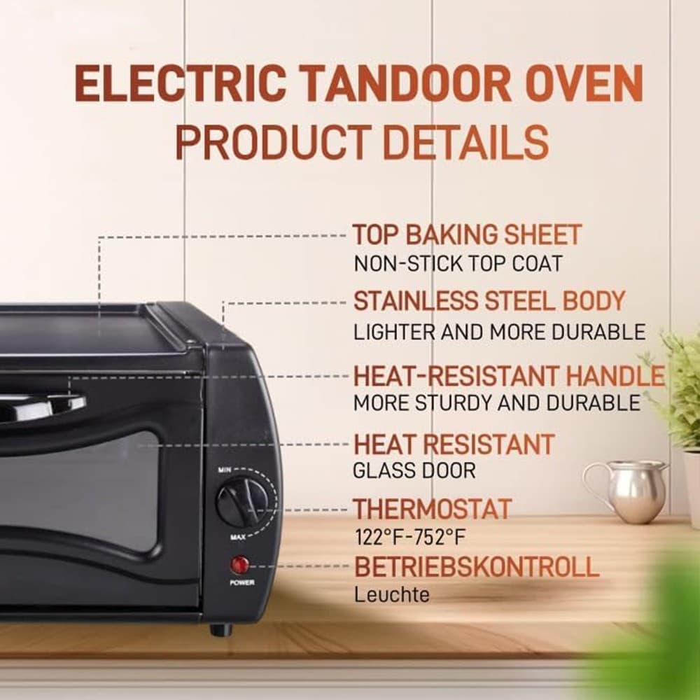 Master Authentic Flatbreads with the 2100W Mini Oven - image 8