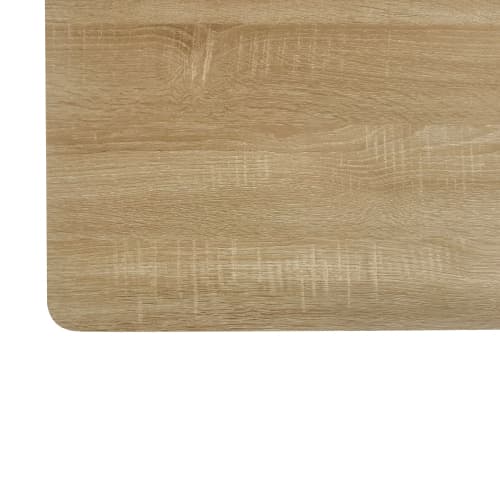Modern Rectangular Dining Table for 4 People (Oak Effect) - image 3
