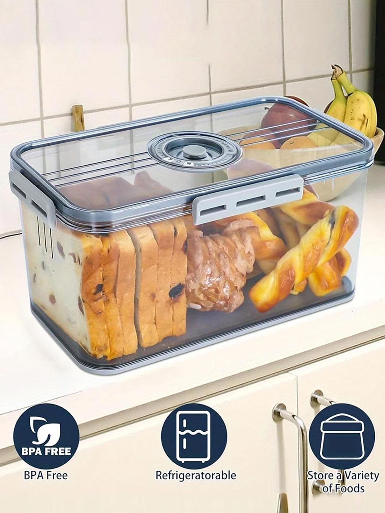 Clear Fridge Storage Container for Fruit and Vegetables - image 5
