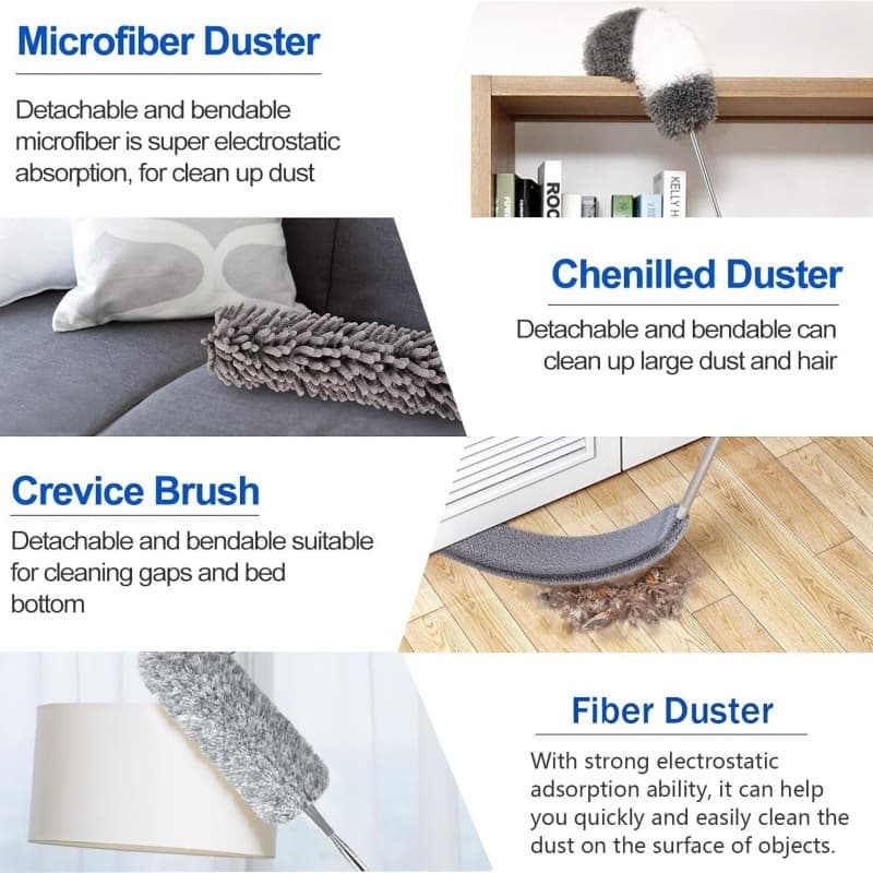 Transform Your Cleaning Routine with this 8-Piece Duster Kit - image 3