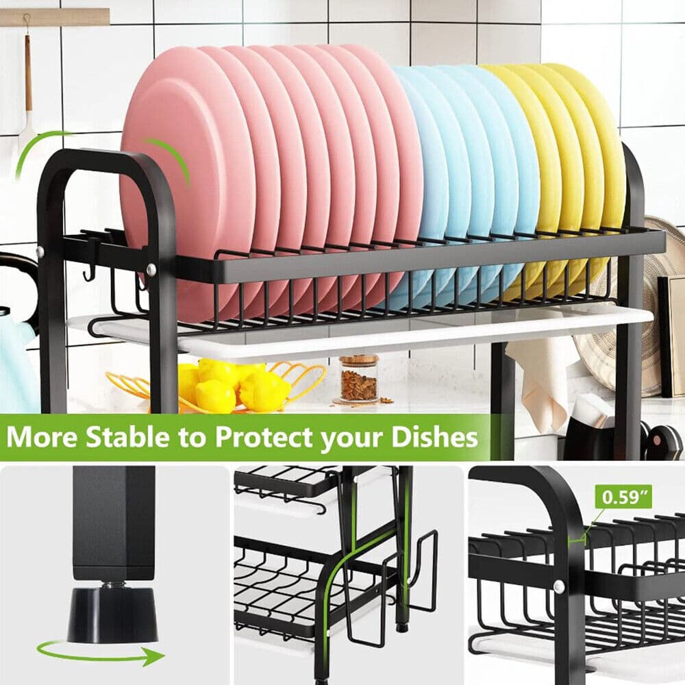 Transform Your Kitchen With This 3-Tier Dish Drainer - image 6