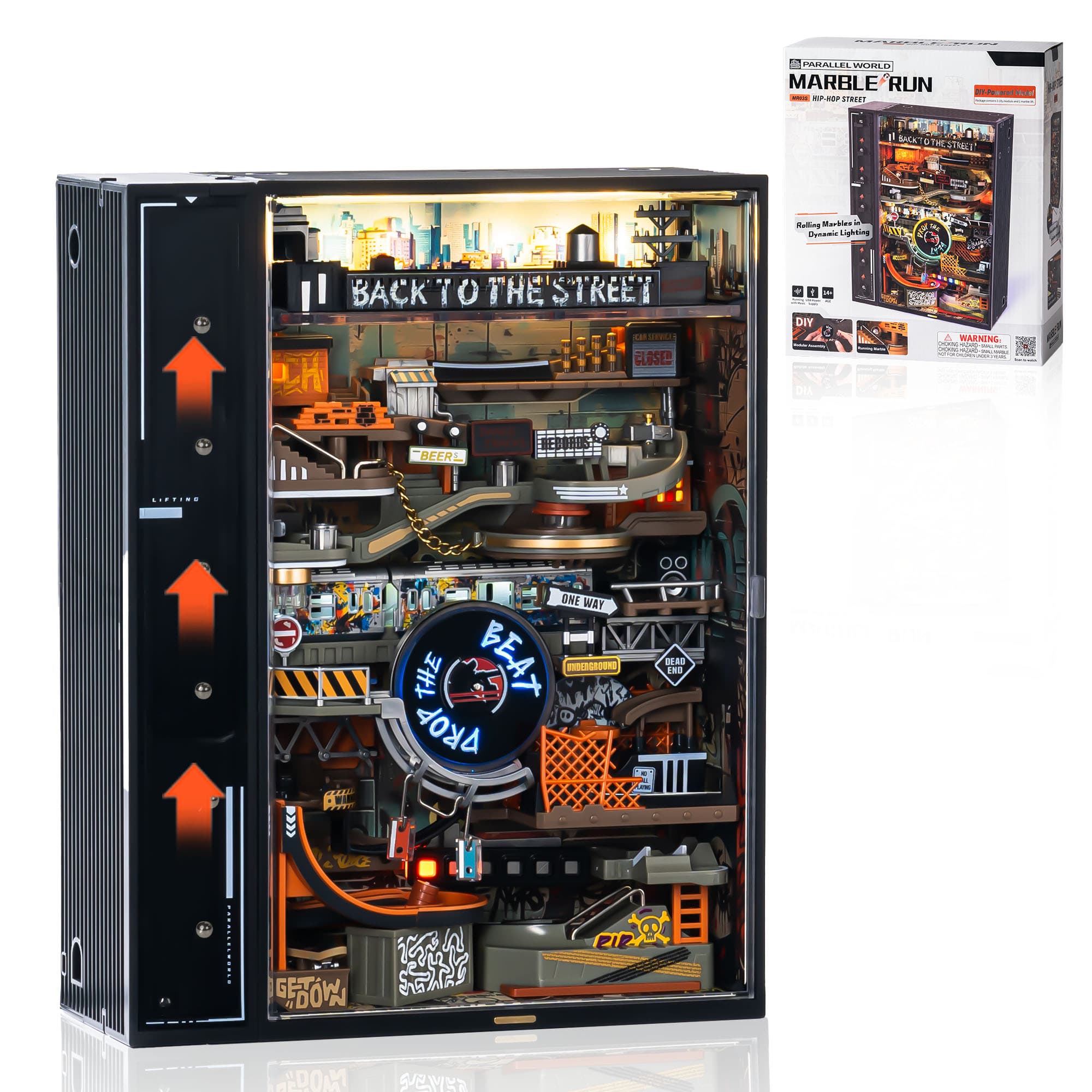 Build a Dazzling Cyberpunk Pinball Marble Run - image 11