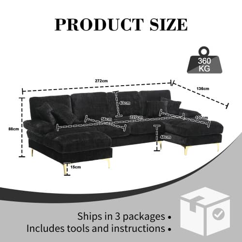 Create Your Perfect Social Hub with a Modular U-Shaped Sofa - image 16