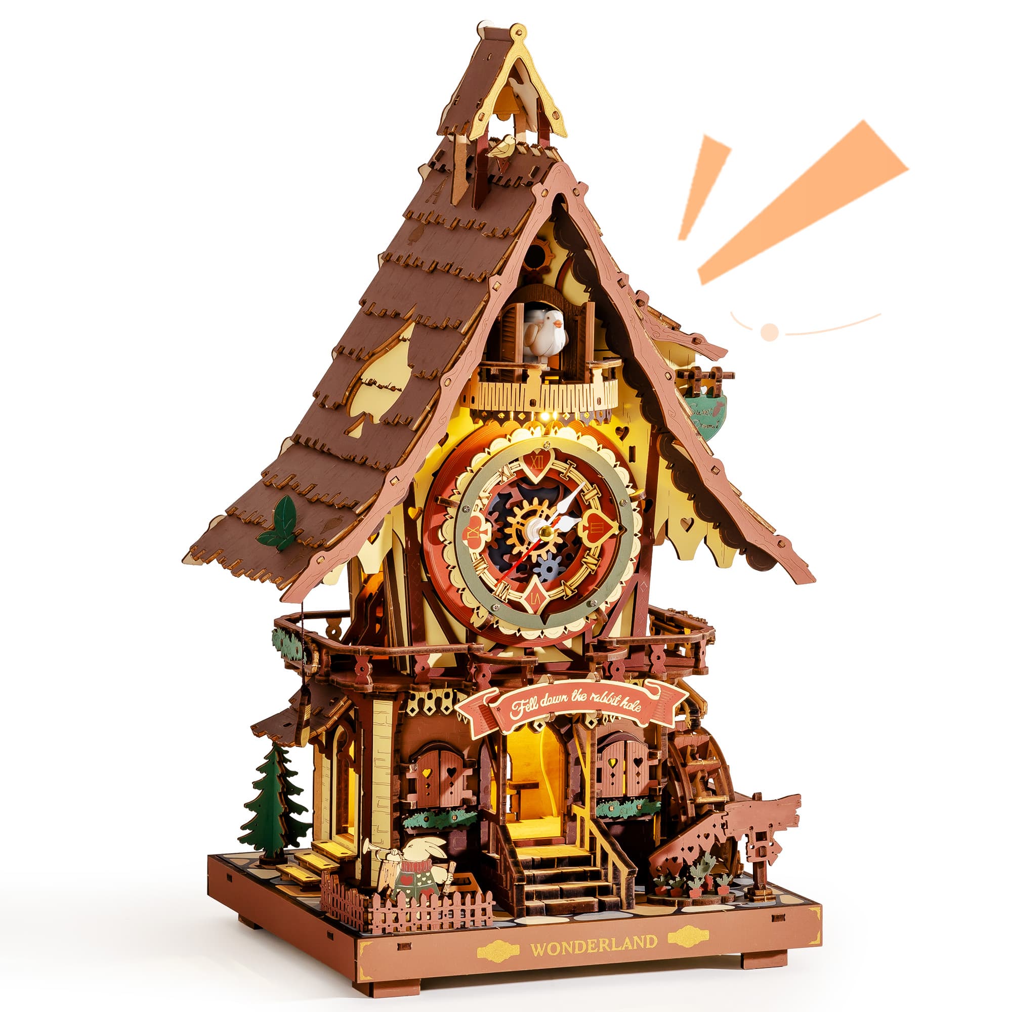 Assemble Your Own Magical Treehouse Cuckoo Clock - image 2