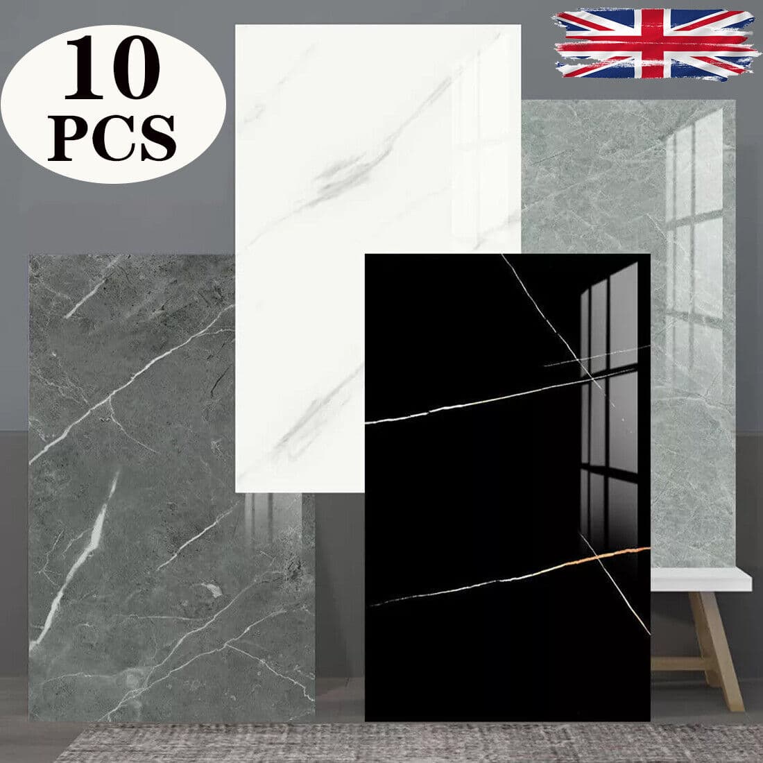 Transform Your Walls with Premium Stick-On Marble Tiles - image 8