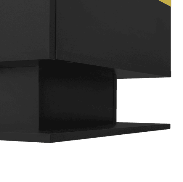 Modern High Gloss Coffee Table with Glass Top and LED Lighting - image 20