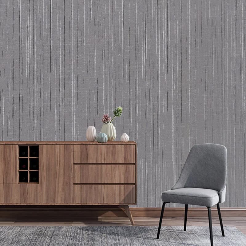 Transform Your Space with Grey Textured Peel and Stick Wallpaper - image 4