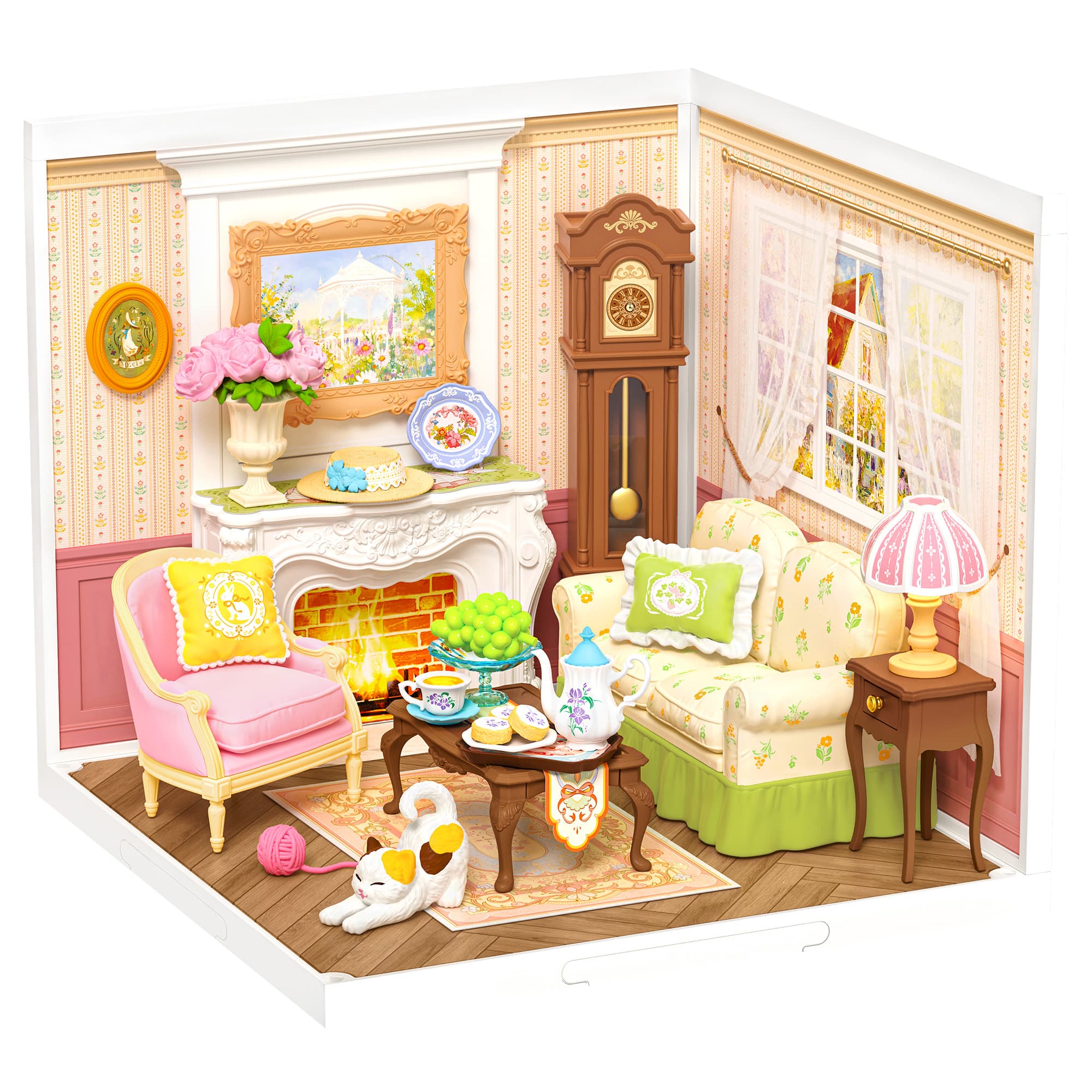 Transform Your Space with the Rolife Miniature Tea Room - image 28