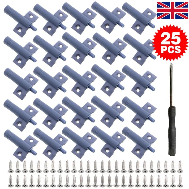 Quiet-Close Cabinet Door & Drawer Dampers — 25-Pack - image 8