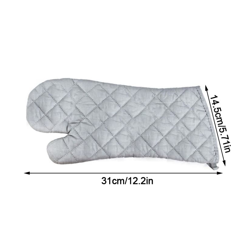 Extra Long Thickened Cotton Oven Glove for Ultimate Protection