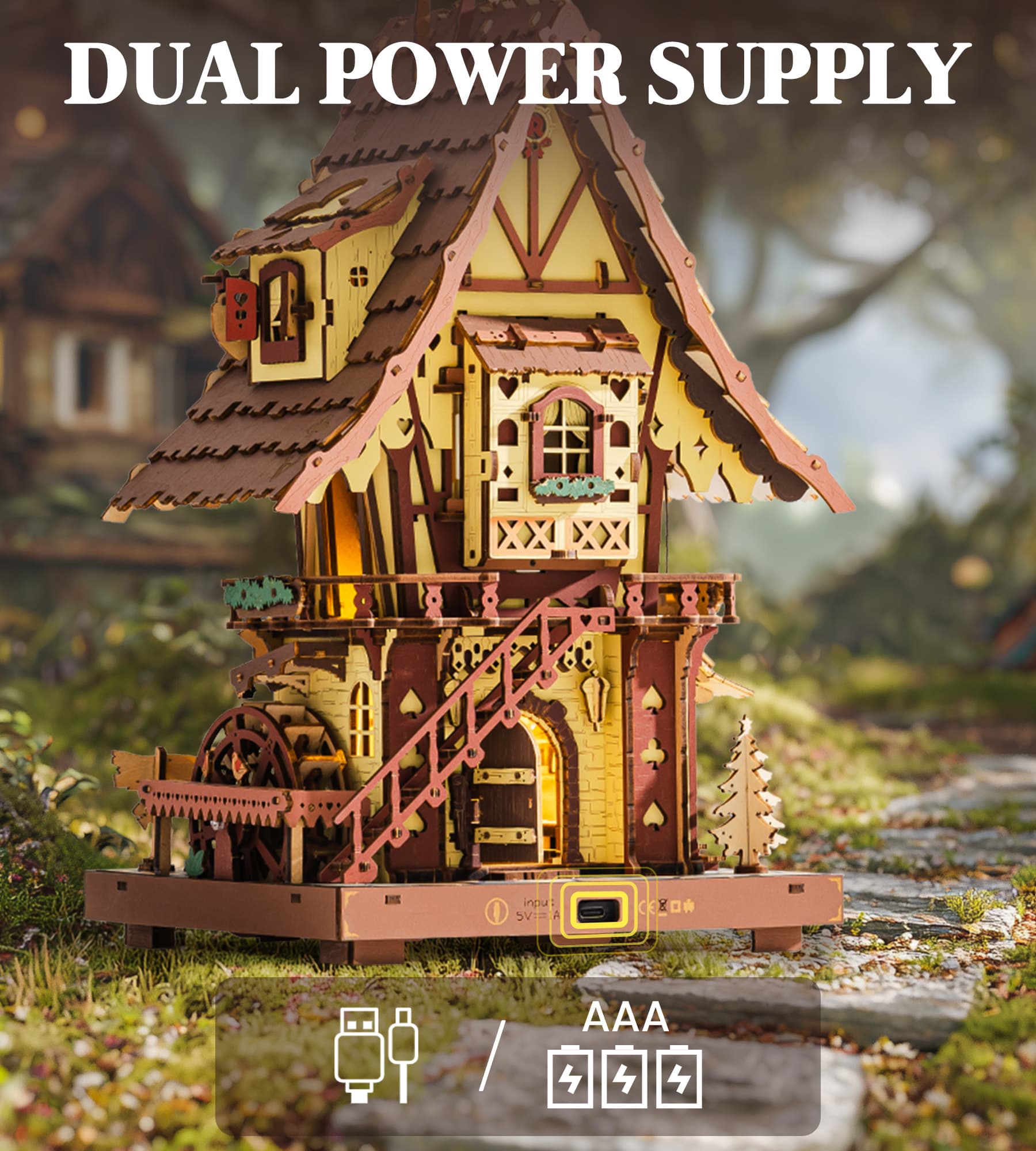 Assemble Your Own Magical Treehouse Cuckoo Clock - image 11