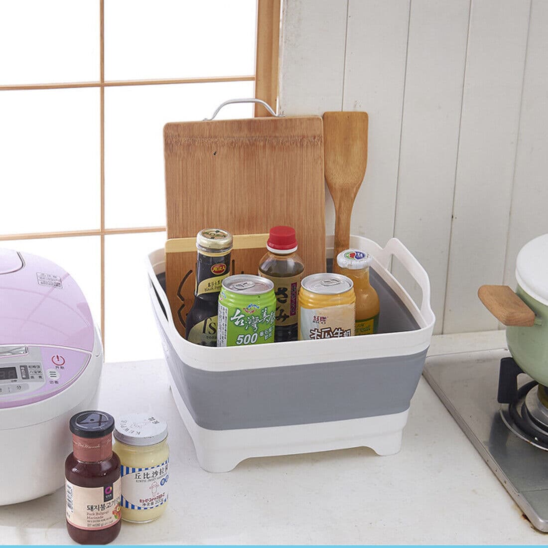 Foldable Washing Up Bowl — Collapses Flat for Easy Storage - image 17