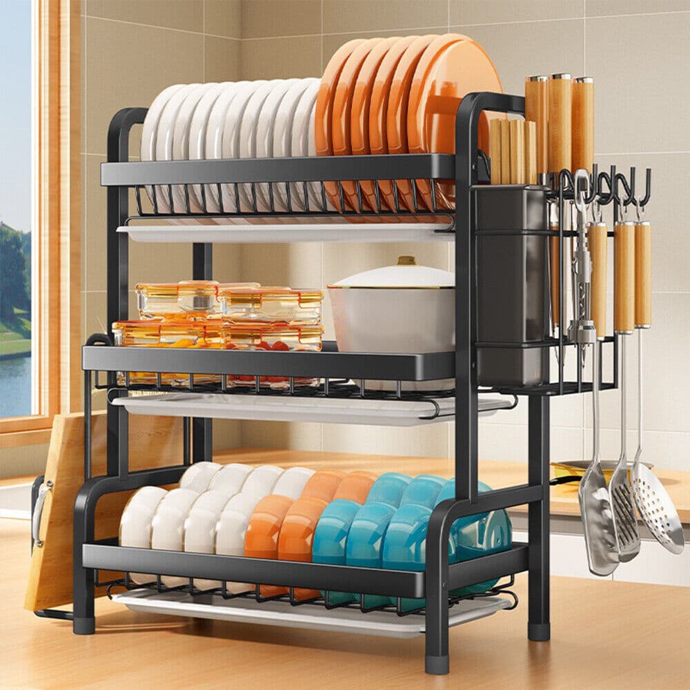 Transform Your Kitchen With This 3-Tier Dish Drainer - image 14