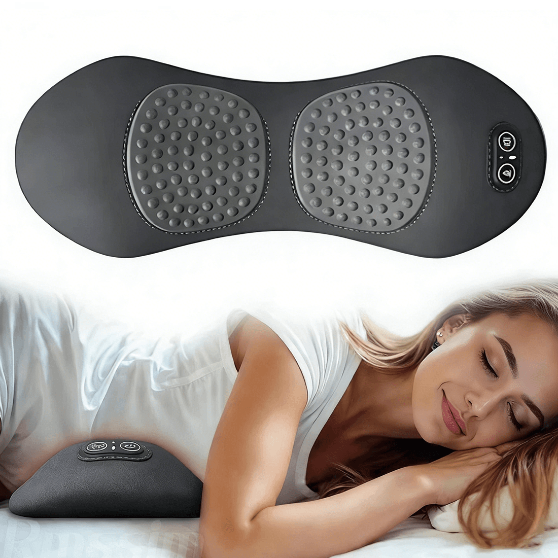 Transform Your Sleep with Heated Lumbar Support & Massage - image 2
