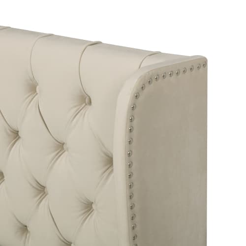 Effortless Storage Meets Timeless Style in this Velvet Bed - image 2