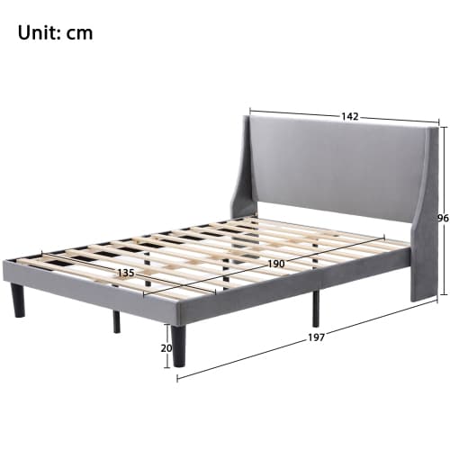 Transform Your Bedroom with this Dark Green Velvet Double Bed - image 12