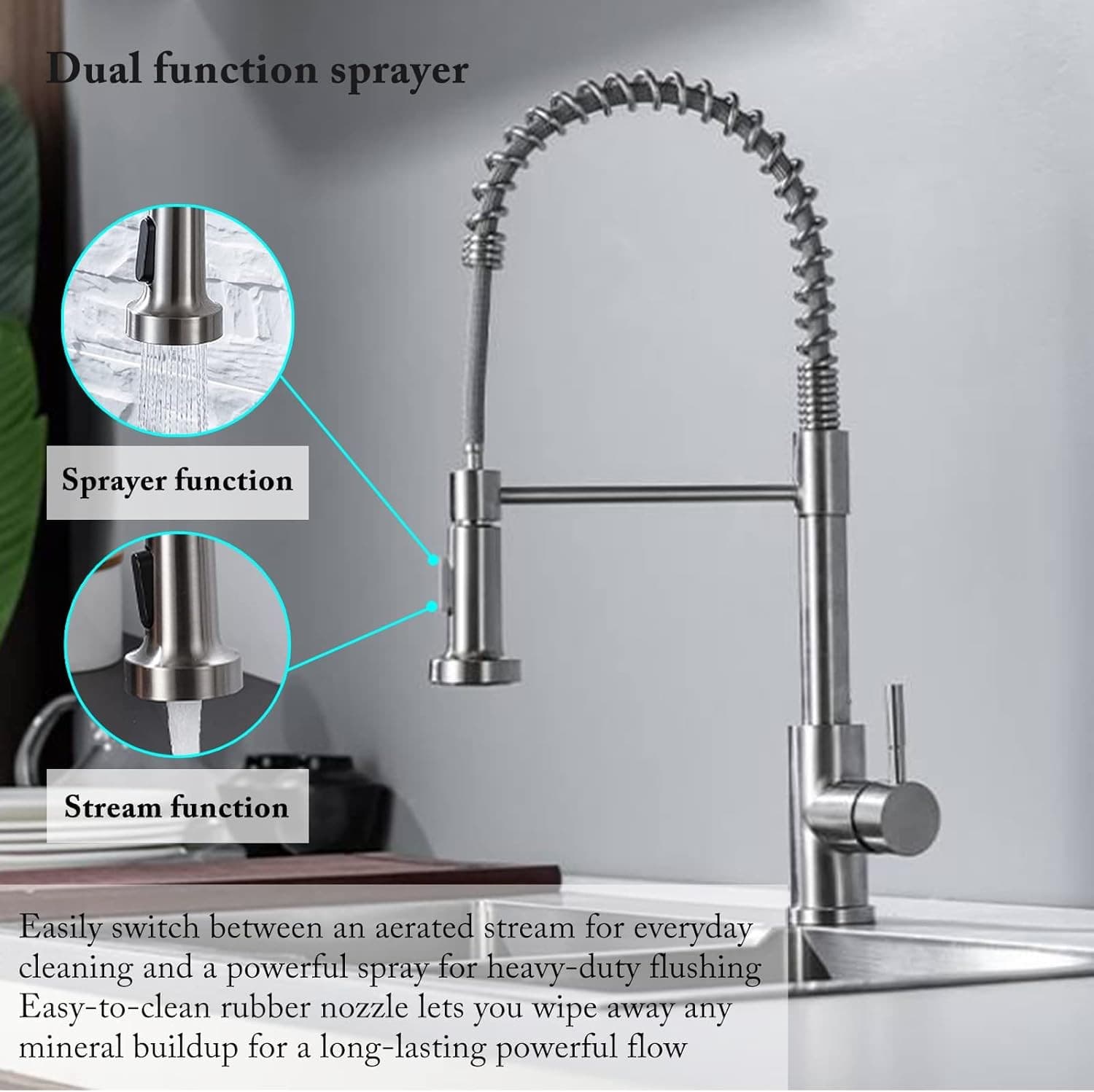Transform Your Kitchen with this Dual Spray Mixer Tap - image 5