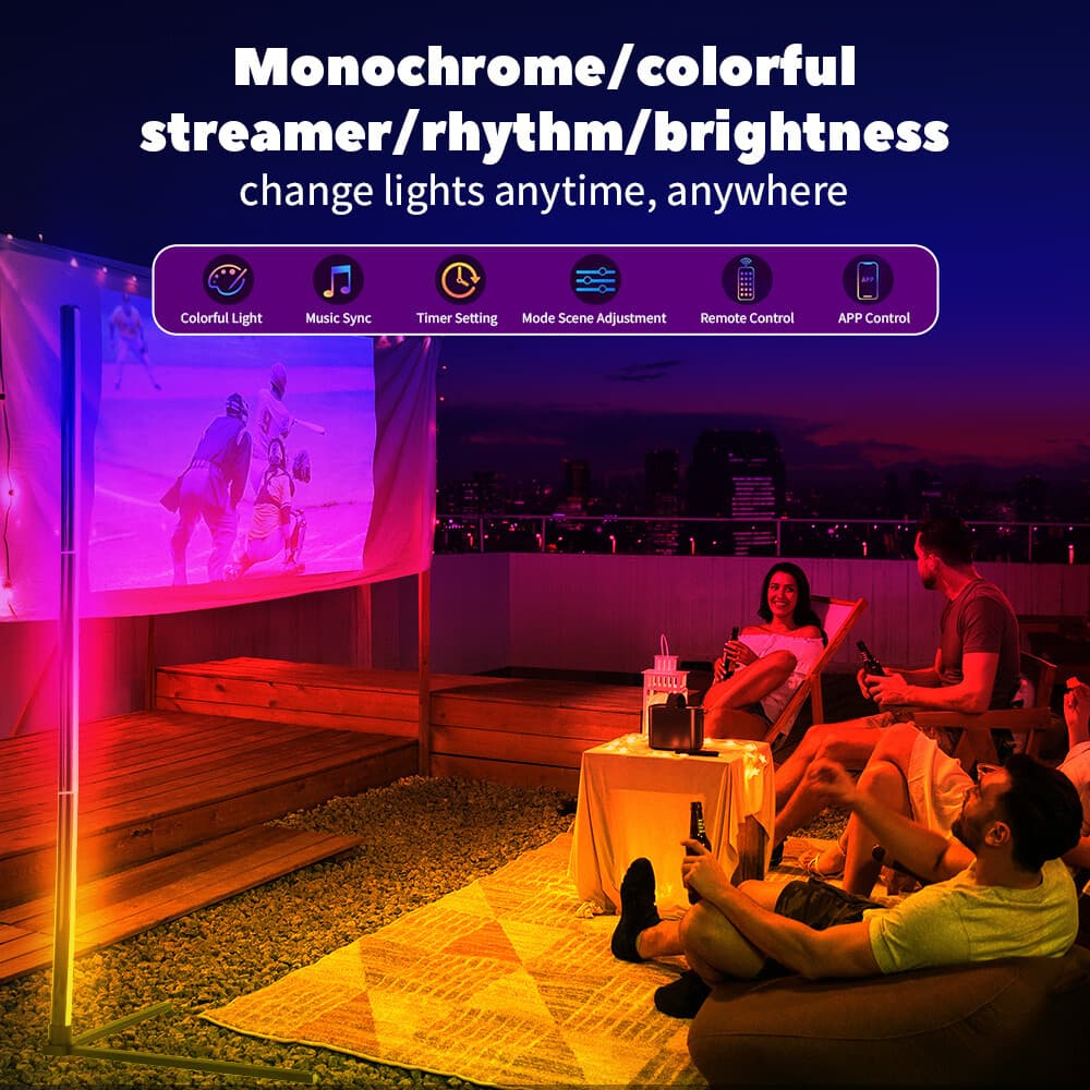 Transform Your Room With The Smart RGB LED Corner Lamp - image 17