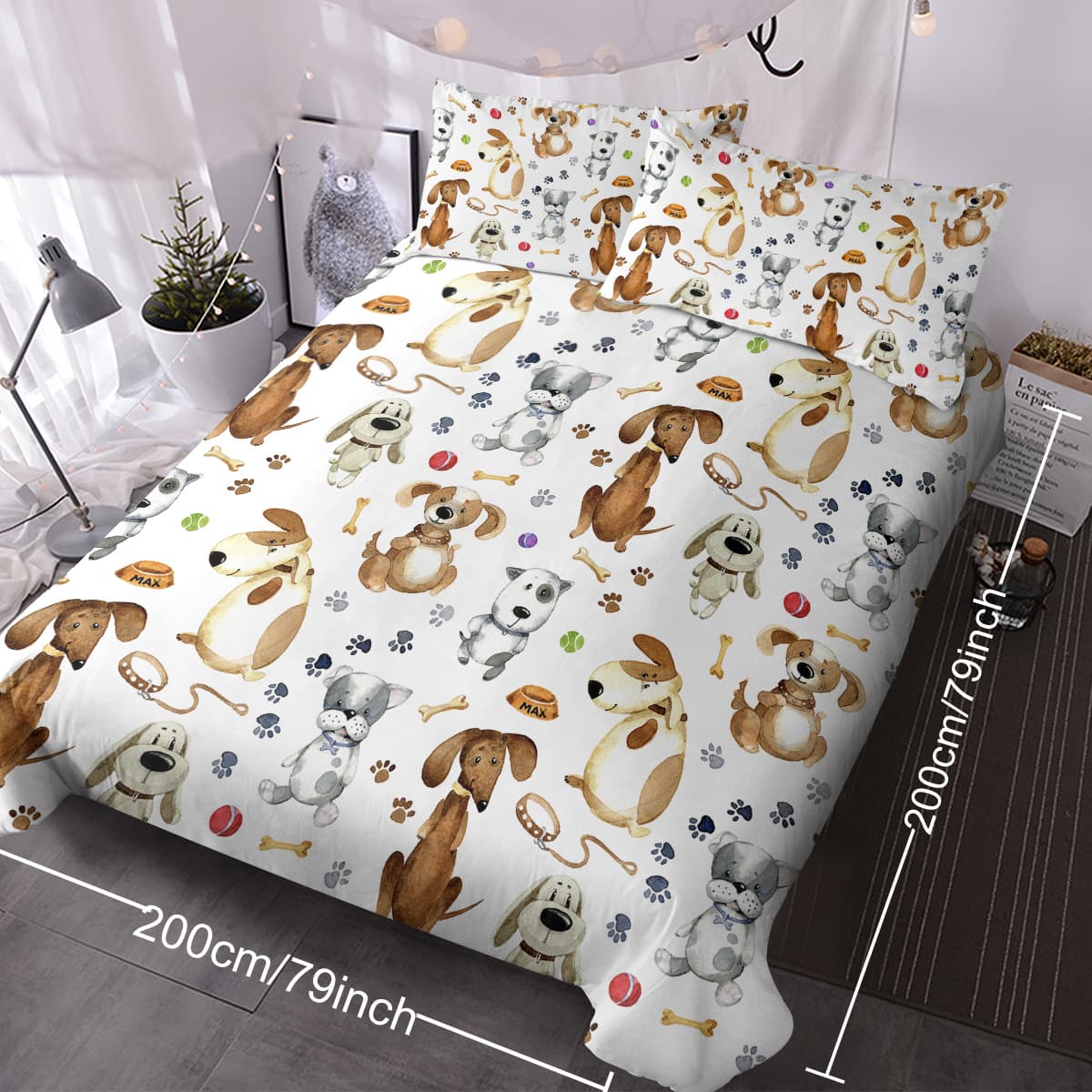 Ultra-Soft Brushed Microfibre Duvet Cover Set