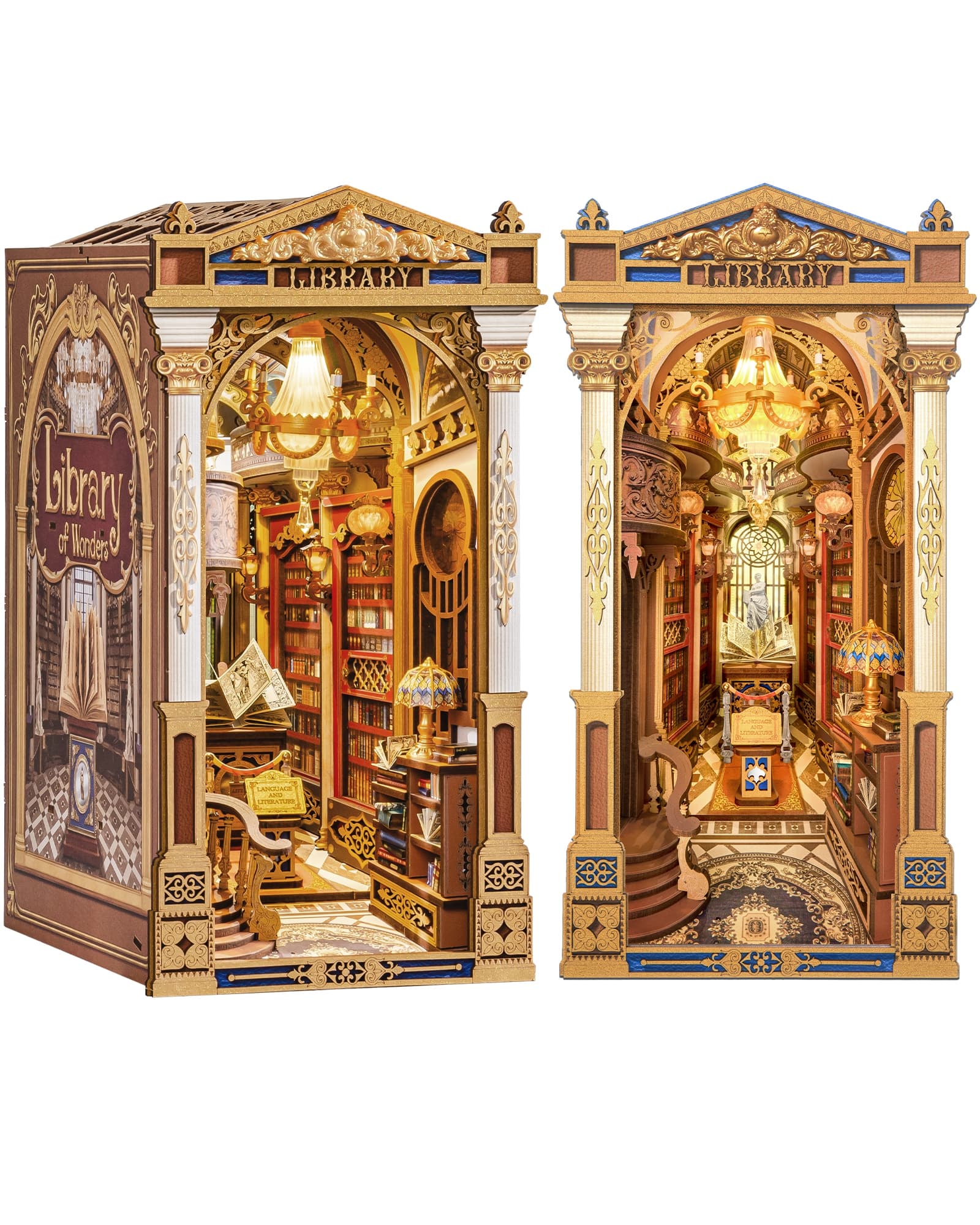 Transform Your Bookshelf with the Library of Wonders Book Nook - image 7