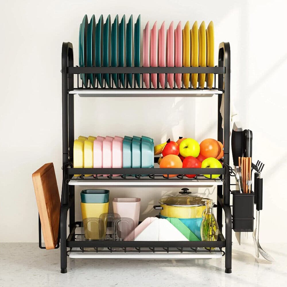 Keep Your Kitchen Organised with a 3-Tier Dish Rack - image 21