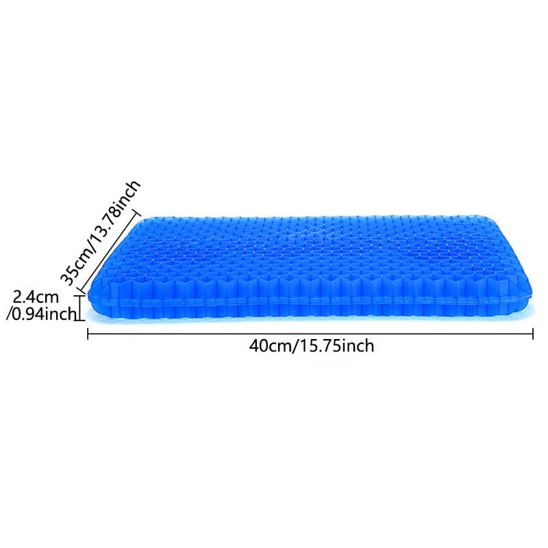 Cooling Honeycomb Gel Seat Cushion with Washable Non-Slip Cover - image 21