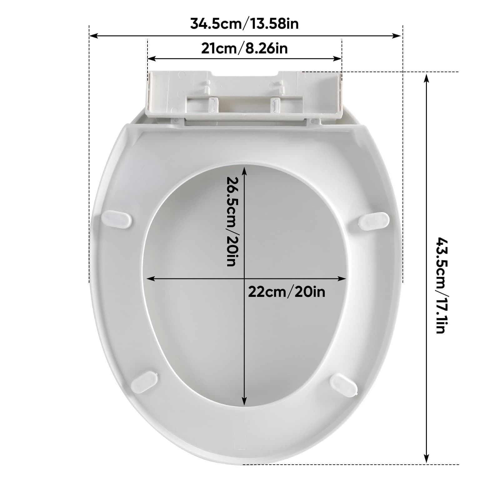 Universal Soft Close Toilet Seat for Effortless Cleaning - image 3