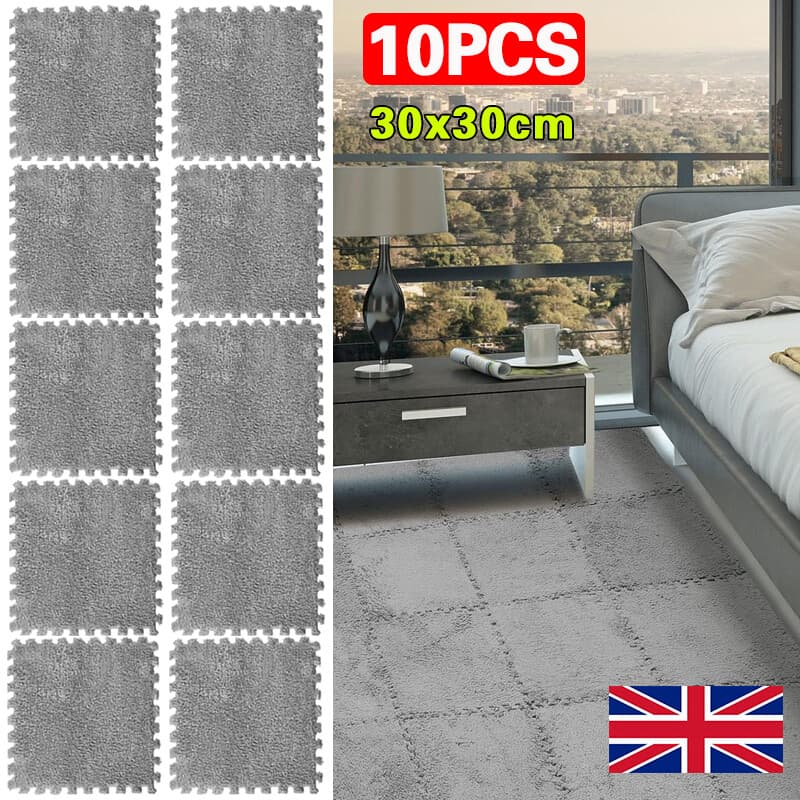 Transform Your Space with Soft Interlocking Plush Carpet Tiles - image 3