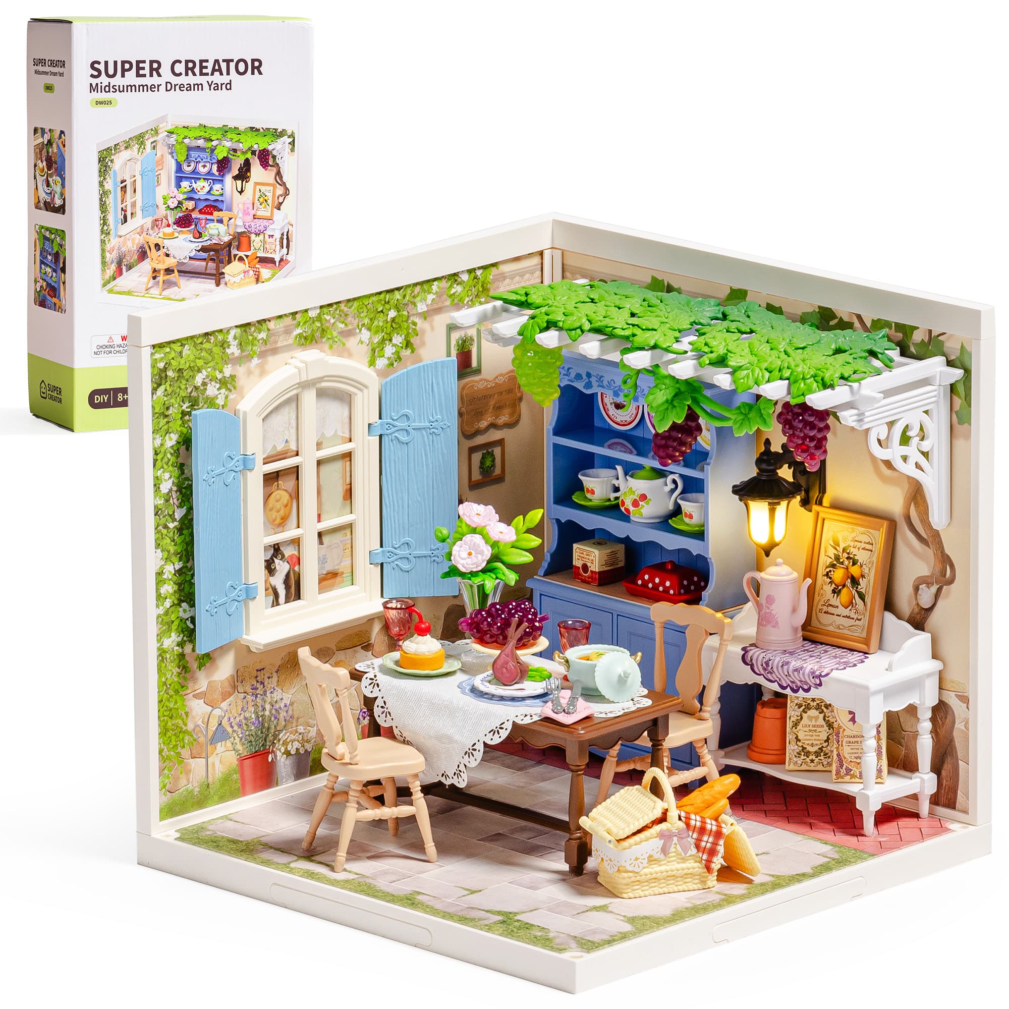 Transform Your Space with the Rolife Miniature Tea Room - image 32