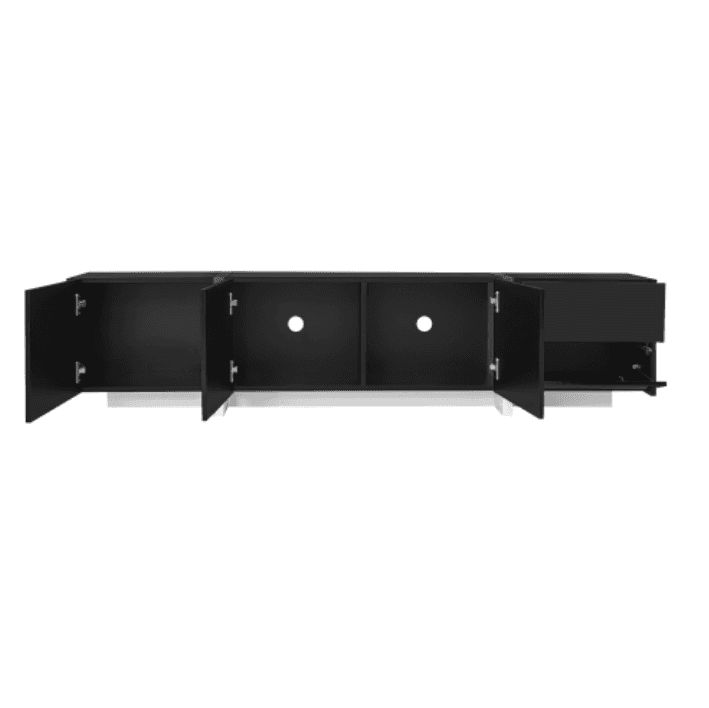 Modern Black High Gloss TV Stand, 170cm - image 5