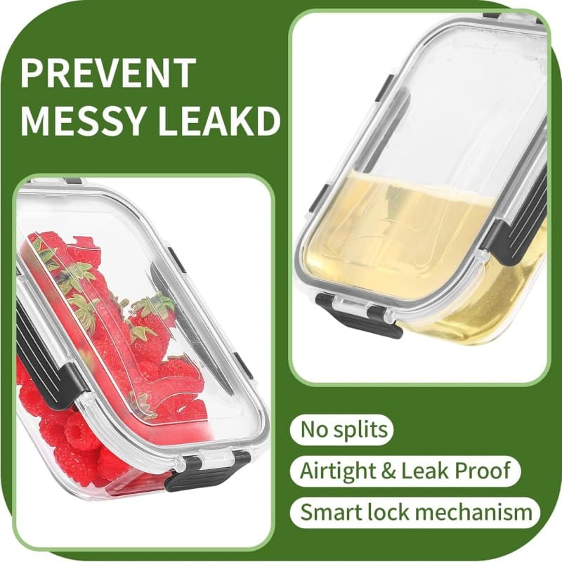 Transform Your Kitchen with 5 Airtight Glass Containers - image 4