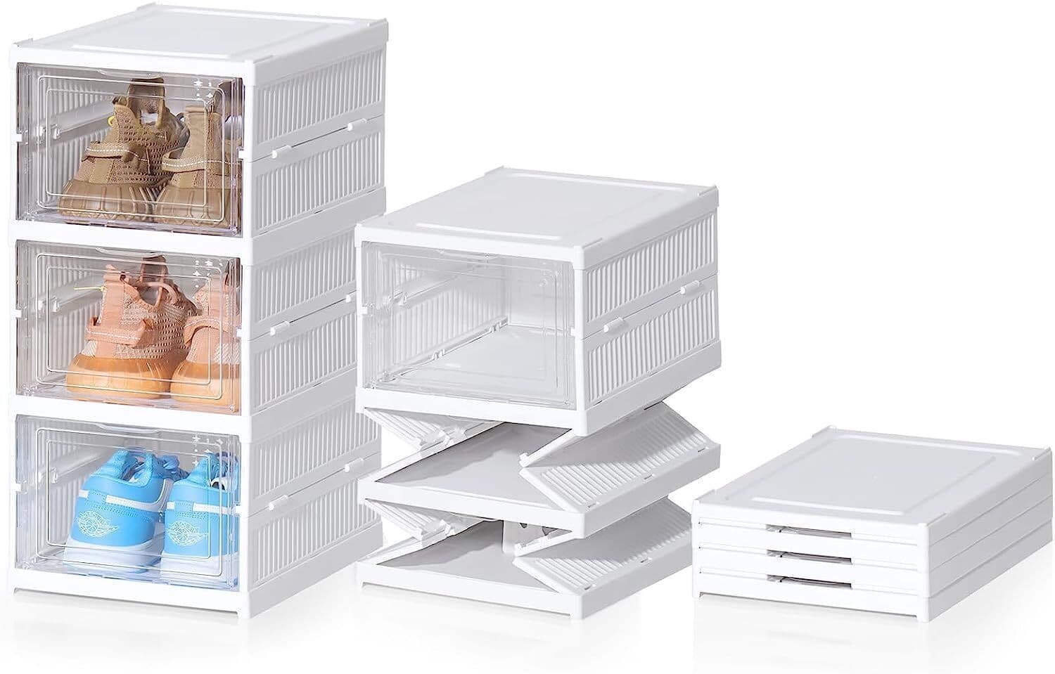 6-Tier Stackable Shoe Storage Organiser - image 4