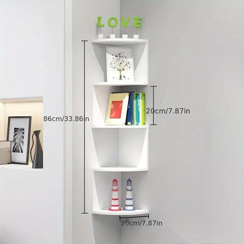 5-Tier Modern Wall-Mounted Shelf - image 4