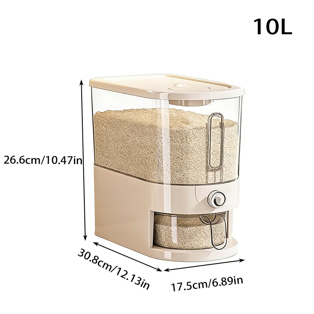 Effortless Portion Control with Our 10kg Rice Dispenser - image 1